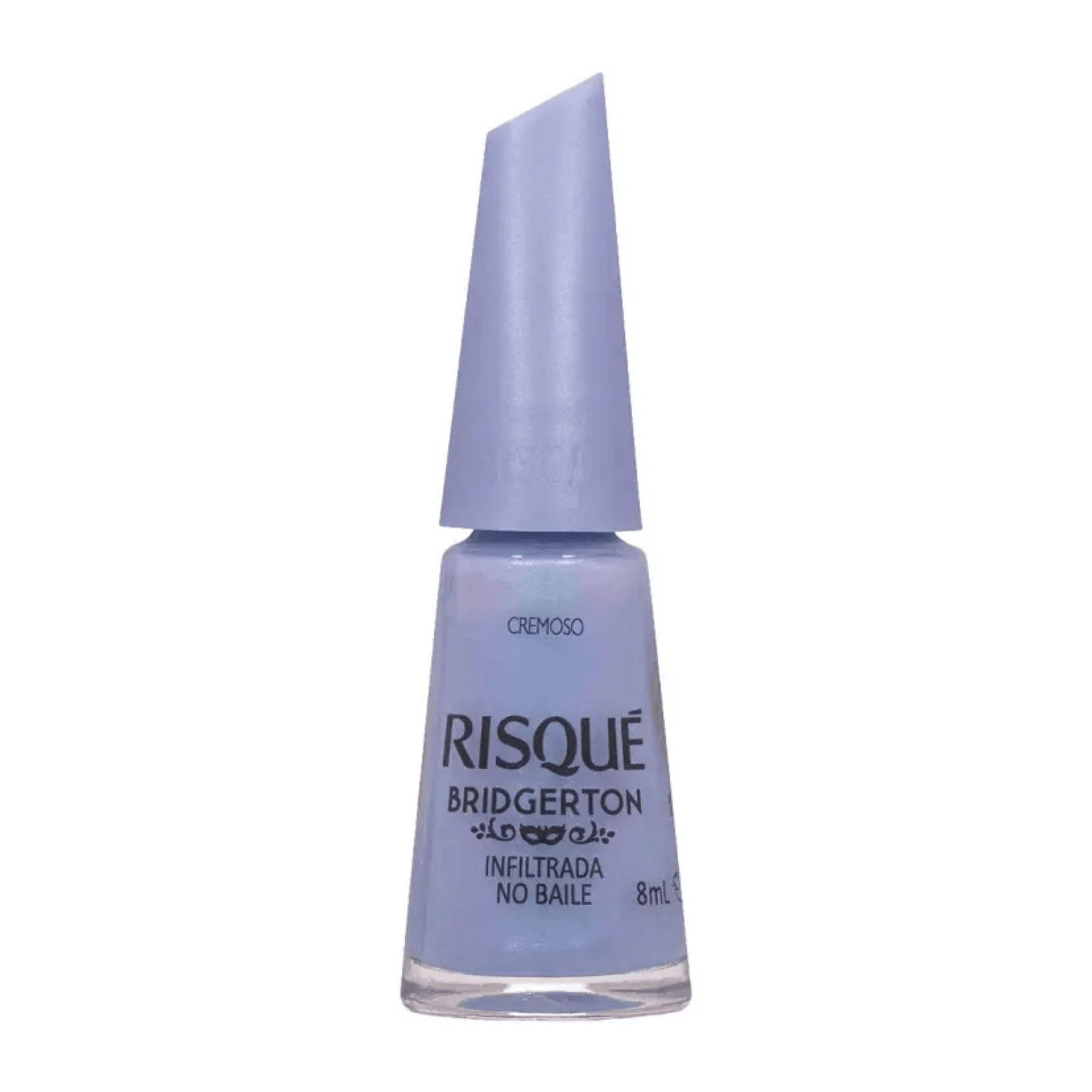 Esmalte Azul Risqué Bridgerton Infiltrada no Baile Cremoso 8ml
